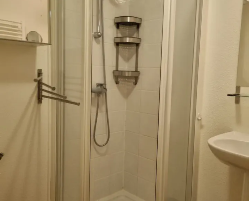 bathroom with shower