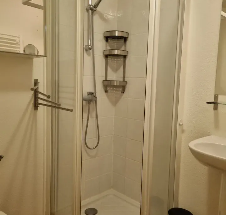 bathroom with shower