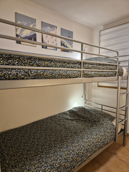 La Norma Chalet 96 - bed room 2 with bunk bed La Norma Chalet 96 - bed room 2 with bunk bed